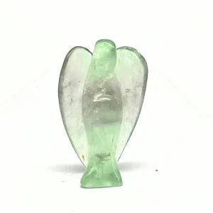 Fluorit, ängel i grön fluorit