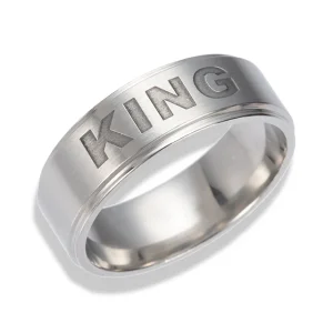 King Ring i rostfritt stål 428