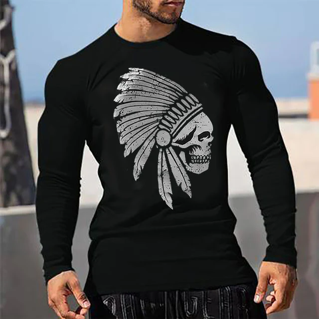 Chief negativ långärmad t-shirt 5100-5 - Bild 2