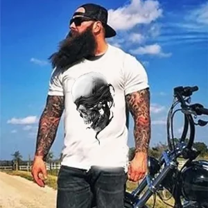 Blind skull rundhalsad t-shirt 5144