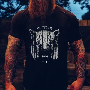 Fenrir rundhalsad t-shirt 5258