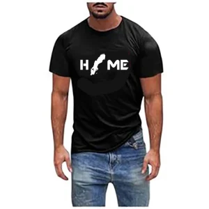 Home rundhalsad t-shirt 5264