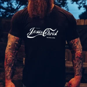 Have a Christ and a smail rundhalsad t-shirt 5310