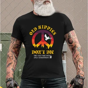 Old Hippies t-shirt 5342