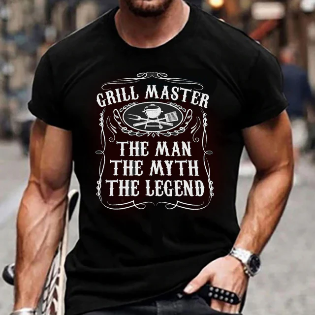Grill Master rundhalsad t-shirt 5434