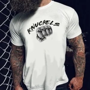 Knuckels  rundhalsad t-shirt 5474