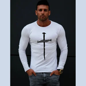 Black Cross långärmad t-shirt 5519