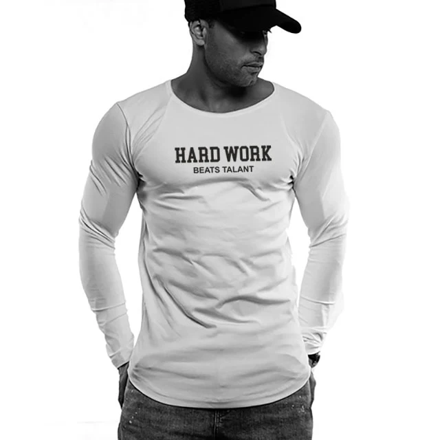 Hard work långärmad t-shirt 5521 - Bild 2