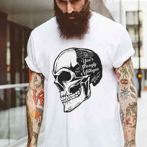 Born again rundhalsad t-shirt 5559