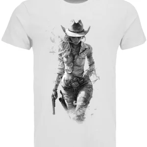 Cowgirl Vit T-shirt 5763