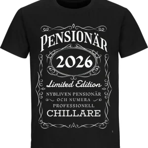 Chillare Svart t-shirt  5783