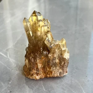 Citrinkluster naturlig citrin från Afrika gross