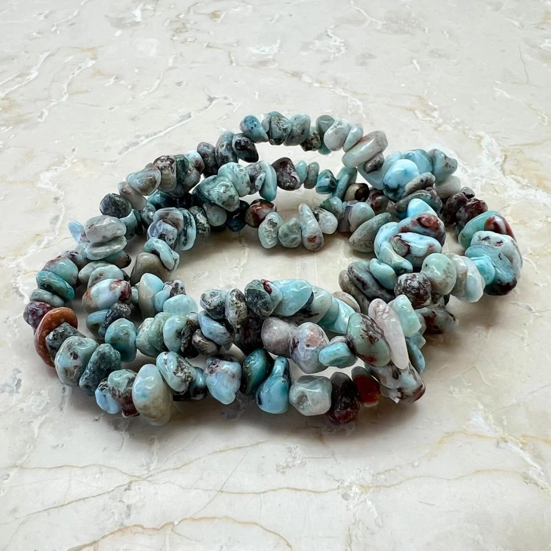 Larimar chipsarmband - Bild 6