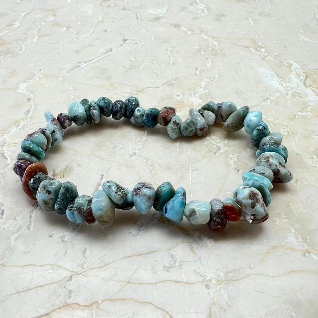 Larimar chipsarmband - Bild 2