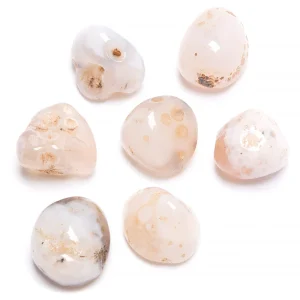Agat beige/rosa gross