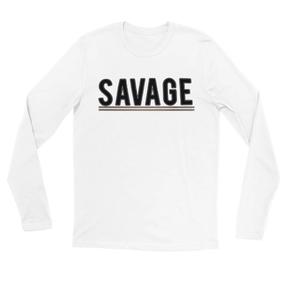 Savage långärmad t-shirt 5343 - Bild 4
