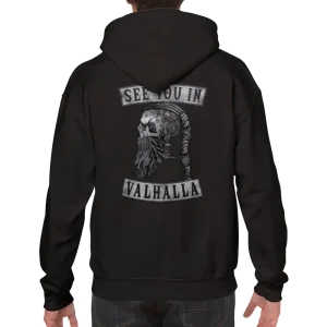 Viking hoodie Dubbeltryck 5243