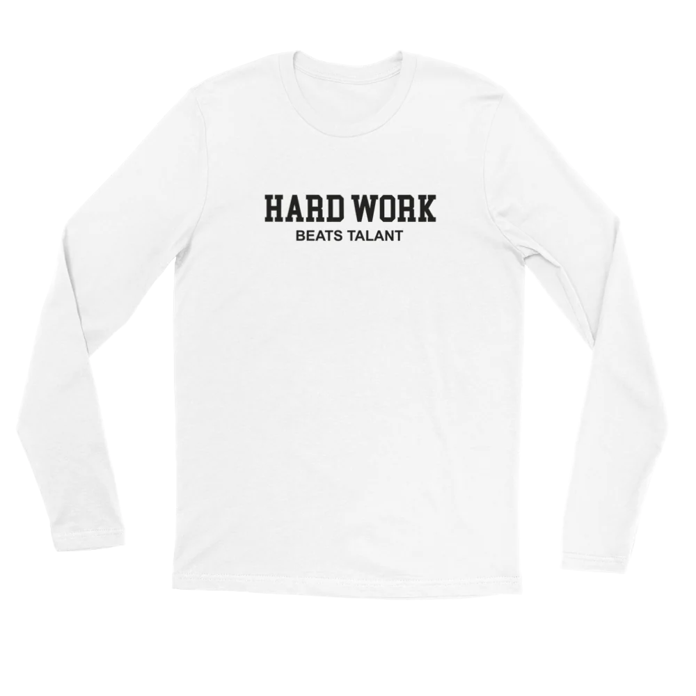 Hard work långärmad t-shirt 5521 - Bild 3
