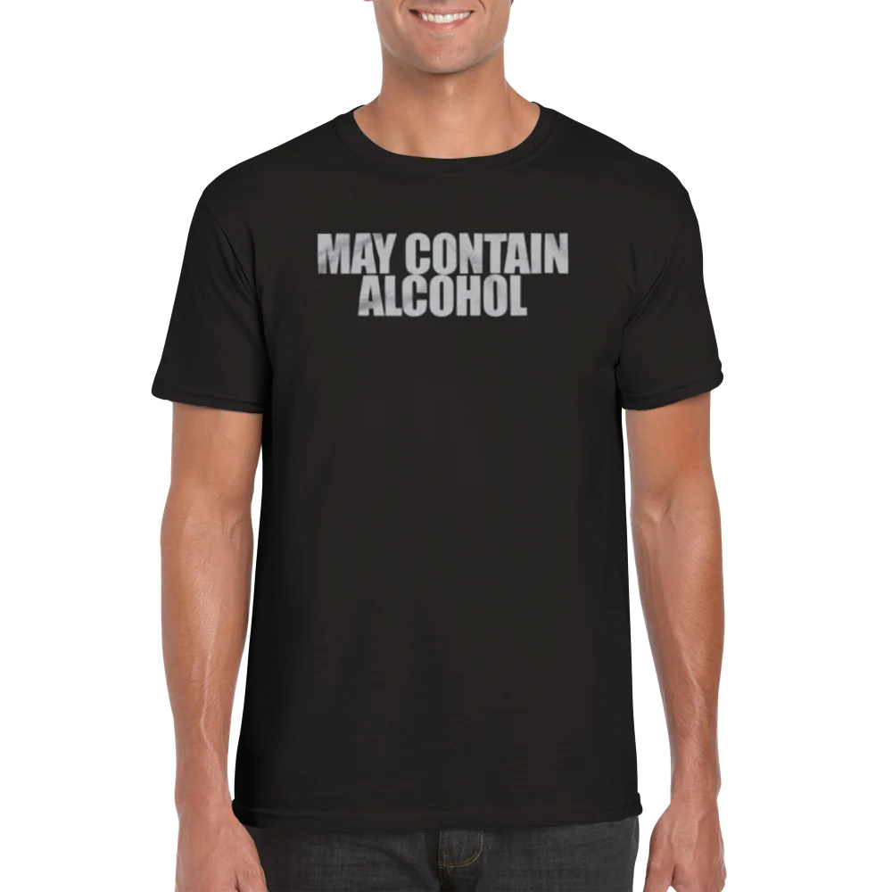 Alcohol rundhalsad t-shirt 5406 - Bild 4