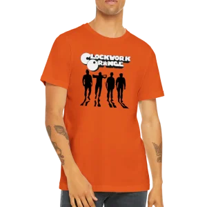 C Orange rundhalsad t-shirt 5226