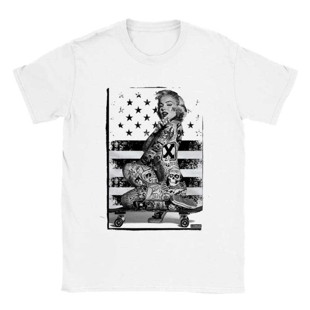 Marilyn skate rundhalsad t-shirt 5300 - Bild 3