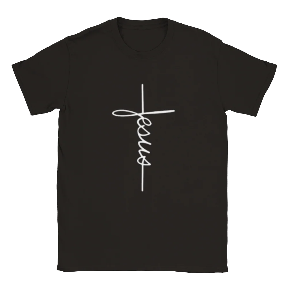Jesuscross rundhalsad t-shirt 5056 - Bild 3