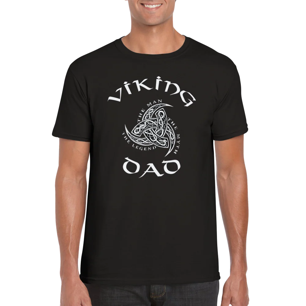 Viking Dad rundhalsad t-shirt 5475 - Bild 5