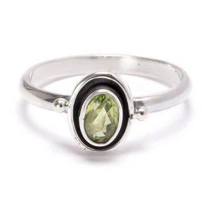 Peridot Filigran silverring