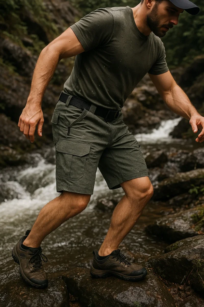 Indestructible and Waterproof Tactical Shorts for Men - Hiking / Mountain / Outdoor Survival - Bild 5