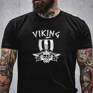 Viking Dad rundhalsad t-shirt 5022